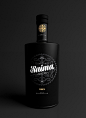 SAIMA. Black concept : The design of "Saima" vodka series is based on Kyrgyz national patterns,which were manually copied from ethnical everyday items.Again, in Kyrgyz "Saima" means Pattern. 