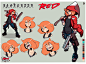 Red -The  Wolfpocalypse, Juliano Vieira : This is my personal project Red - Wolfpocalypse a beat up game like Castle Crashers and Street of Rage 4.  This is a big project i Hope you enjoy
-
Here is the main character Red, after her grandmother is kidnappe