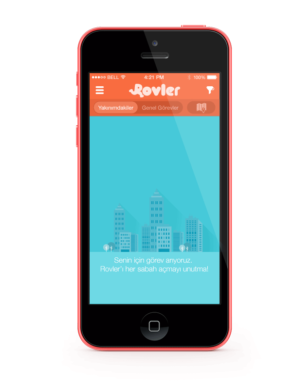 Rovler mobile app on...