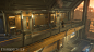 Star Citizen Lorville Transit Platforms, Luan Vetoreti : Under the grim, ash covered plates of Lorville, a worker has to go through the daily commute. L19's Transit Platforms are a reflection of the repressive, watchful eye of the company above, Hurston D