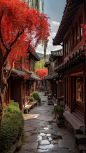 The Old Town of Lijiang Yunnan Province China is a quaint old  