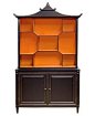 Here's the Problem with Halloween Decor - laurel home | love this Pagoda/Dorothy Draper inspired pagoda cabinet by Wood and Hogan. knockoff anyone? :]