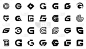 抽象标志集合与字母G