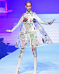 Photo by Fashion and Haute Couture on February 05, 2021. May be an image of 1 person, standing and indoor.