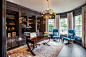 Uptown Elegance transitional-home-office