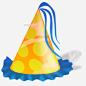 生日蛋糕图标图片大小64.27 KBpx 图片尺寸512x512 来自PNG搜索网 pngss.com 免费免扣png素材下载！派对帽#生日蛋糕#生日#派对#帽子#帽子#共享图标#气球#黄色#圆锥#线条#
