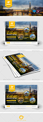 Travel Tours Flyer Templates - Corporate Flyers