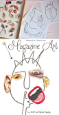 Magazine Art -- 29 of the MOST creative crafts and activities for kids!: 