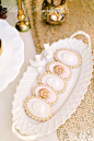 Alice Handmade 白色金色复古婚礼装饰饼干 主题派对甜品台甜点-淘宝网