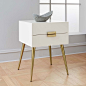 hayworth-nightstand-white-lacquer-o.jpg (710×710)