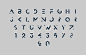 Alexana Free Font : Futuristic and minimalistic font