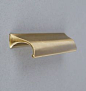 Coffman Drawer Pull Satin Brass - 5-1/2"W C2320