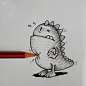 【乱入的小怪兽】艺术家Ratan创意插画作品欣赏