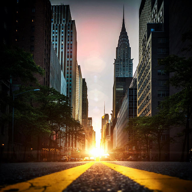 Manhattan Henge by D...