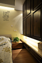 中户型98平方米二室二厅现代简约风格家居卧室床衣柜灯具装修效果图