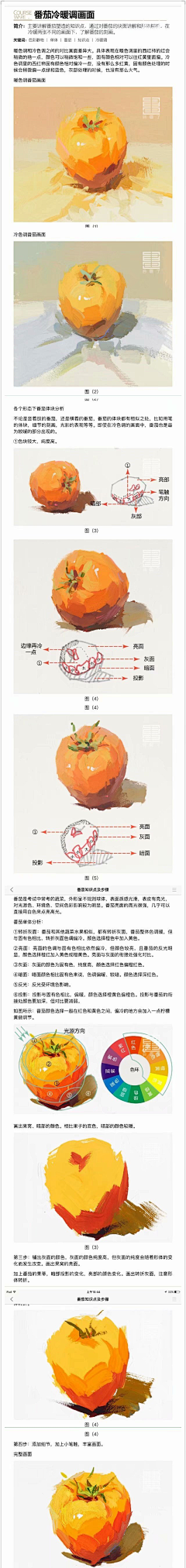 吾王头上有呆毛采集到上色教程