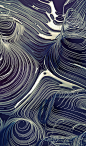 Curve descent pattern : This series of prints I made during my experimentation with code.I used "Gradient descent" and "Marching Cubes" algorithms.First, I created a mesh in rhino with a script. Then render the model in 3ds max. Then a