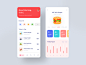 食品应用的探索UI设计作品app界面app整套首页素材资源模板下载
