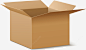 黄色卡通纸盒png免抠素材_新图网 https://ixintu.com 快递,物流,箱子,纸箱,装饰图案,运输,黄色纸盒