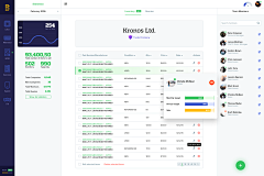 杭州熊信科技有限公司采集到管理后台UI界面