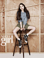 Sohee Is A Rock Rebel In Denim For Vogue Girl Korea | Couch Kimchi