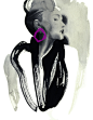 Fashion Illustration by Cacilia Carlstedt