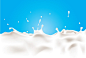牛奶豆浆 液体 白巧克力 椰汁 饮料 液体 白油漆 背景 广告 
