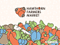 Hawthorn Farmers Market branding