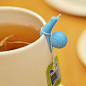 Cute little snail to hold my tea bag.  Need!