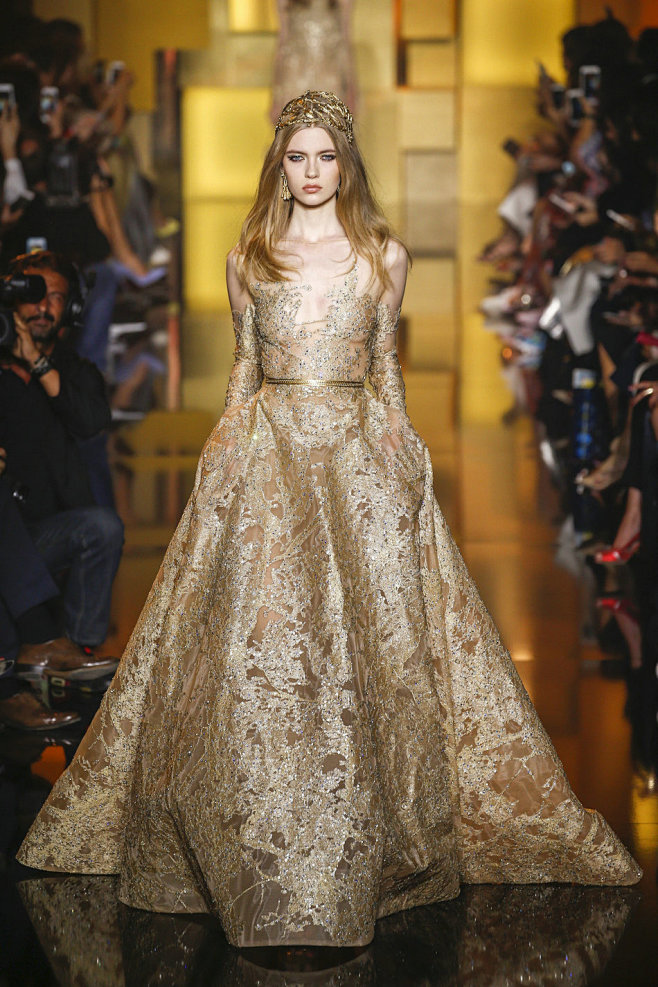 Elie Saab 2015秋冬高级定制...