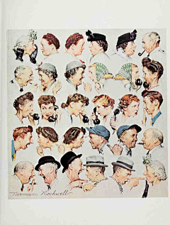 幸福的墩墩love采集到Norman Rockwell