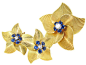 Mid-Century Tiffany & Co. Diamond Sapphire Pins & Brooches | SKU #503089