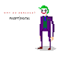 Joker Pixel Art : Joker Pixel Art