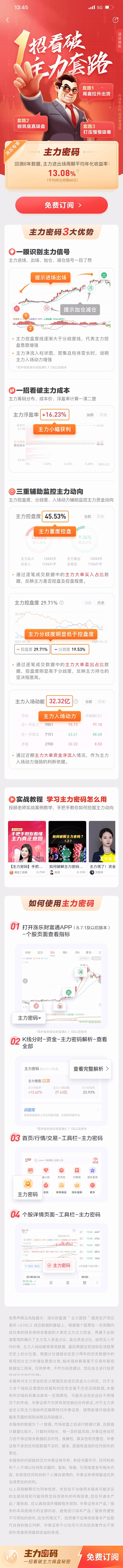 涨乐财富通运营长图广告页