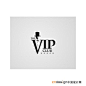 VIP 标志设计欣赏 logo设计欣赏 标志作品 艺术字体设计 标志设计素材