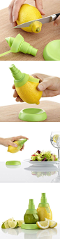 Lekue Citrus Spray - great invention!  创意生活从此开始：www.idsee.cc