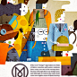 Spot illustrations for Monocle magazine. : Series of Spot Illustration for Monocle Magazine.Art Director – Jay Yeo