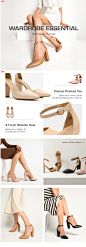 Amazon.com | DREAM PAIRS Womens Mid Heel Pump Shoes, White Pu - 8 (Coco) | Pumps