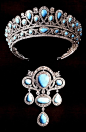 The turquoises parure of the late Queen Olga of Greece