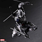 Play Arts 改 【死侍 X-Force ver.】Marvel Universe Variant Dead Pool - 模型玩具 - 小T