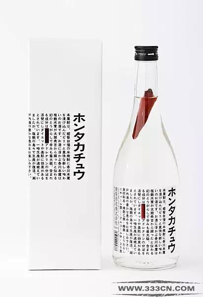 日式酒瓶包装瓶贴