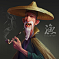 Don Qiuxote & Sancho, Jing Zhang : I try to creat character by zbrush sketch.