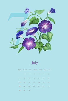 羽化成蝶A采集到2018花卉日历模板