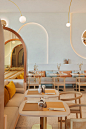 Discover yourself at Toplum, Dubai - StyleNations : Toplum cafe takes its inspiration from architecture found across the Mediterranean region. Dubai and Hong Kong-based interior design studio XO Atelier has created the distinctive atmosphere, harmonizing 