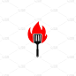 品牌名称,烧毁的,刮刀,符号,热,配方,背景分离,烤的,食品,烤肉餐