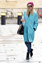 28 Oct 2013, Fearne Cotton on the street in London