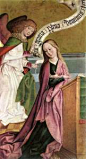 The Annunciation by FRUEAUF, Rueland the Elder