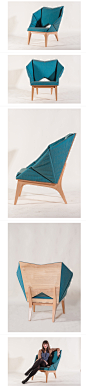 Gacek蝙蝠翅膀外观的椅子设计 生活圈 展示 设计时代网-Powered by thinkdo3