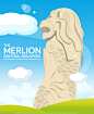 Singapore merlion sentosa vector eps