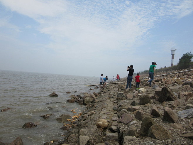 周末自驾去看海，驰骋海堤闻海韵